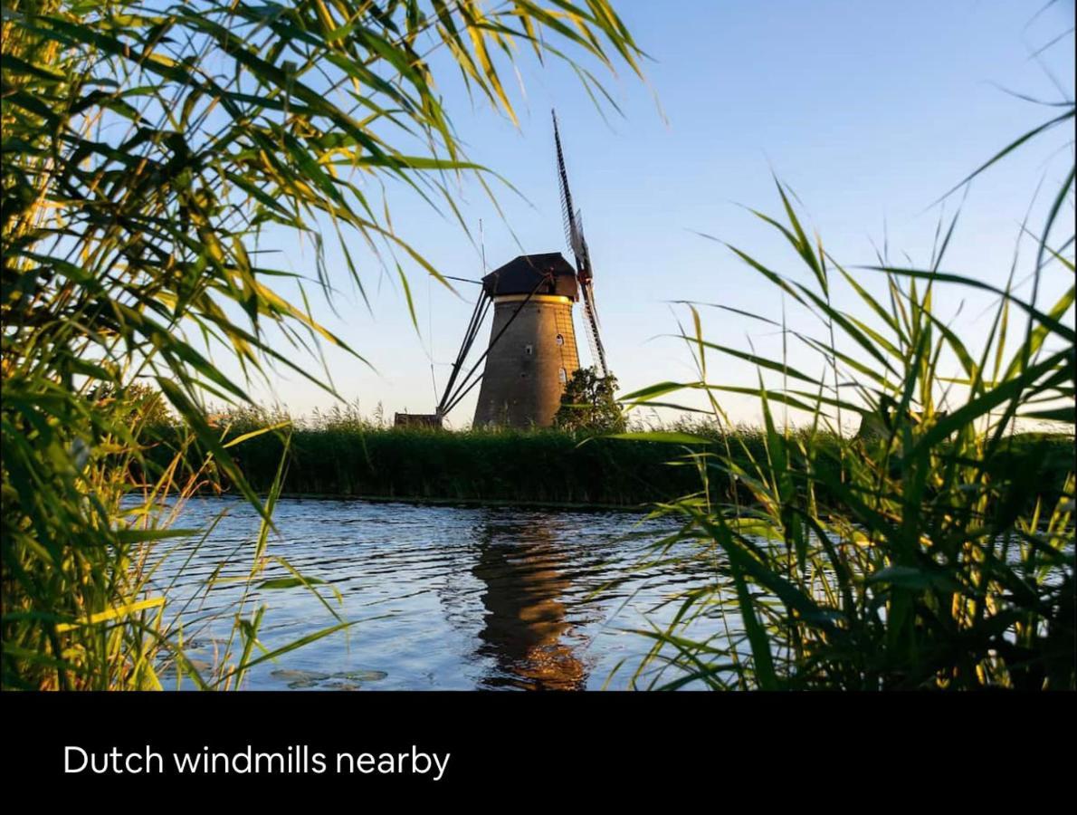 Wellness Bungalow With Jacuzzi &Sauna&Private Garden Near Amsterdam Vijfhuizen エクステリア 写真