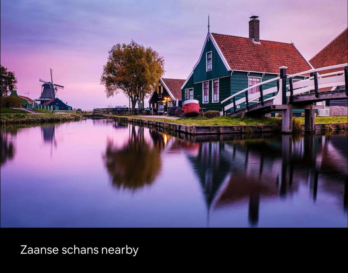 Wellness Bungalow With Jacuzzi &Sauna&Private Garden Near Amsterdam Vijfhuizen エクステリア 写真
